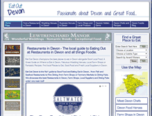 Tablet Screenshot of eatoutdevon.com